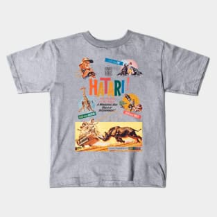 Hatari! Movie Poster Kids T-Shirt